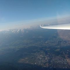 Flugwegposition um 16:12:21: Aufgenommen in der Nähe von Gemeinde Spittal an der Drau, Österreich in 2781 Meter
